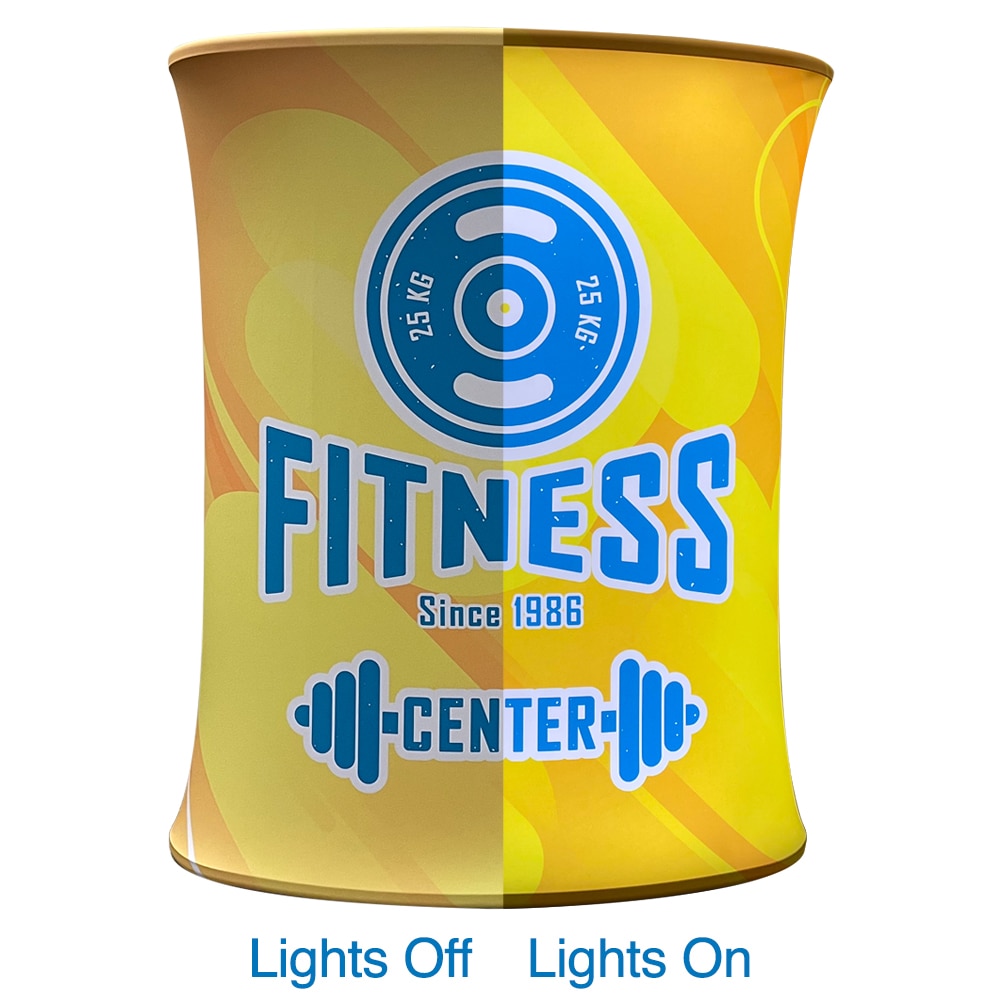 Gopher Pop Up Counter Backlit — Graphic Package